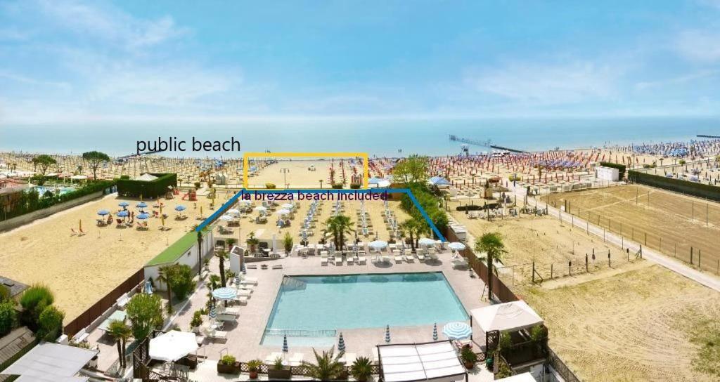 Hotel La Brezza Frontemare Lido di Jesolo Zewnętrze zdjęcie